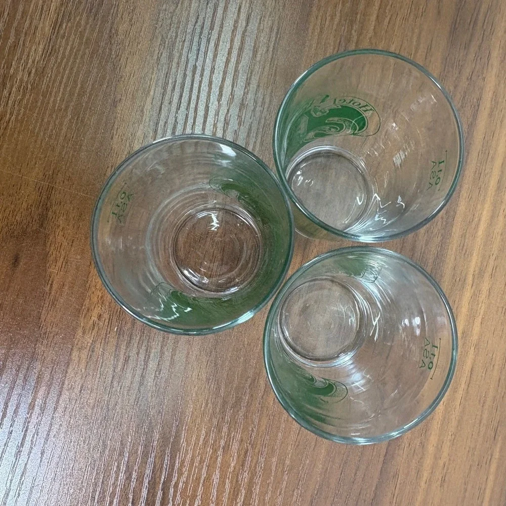 Vintage German Bernkasteler Shot Glasses Bernkasteler‎ Hof Lot of 3